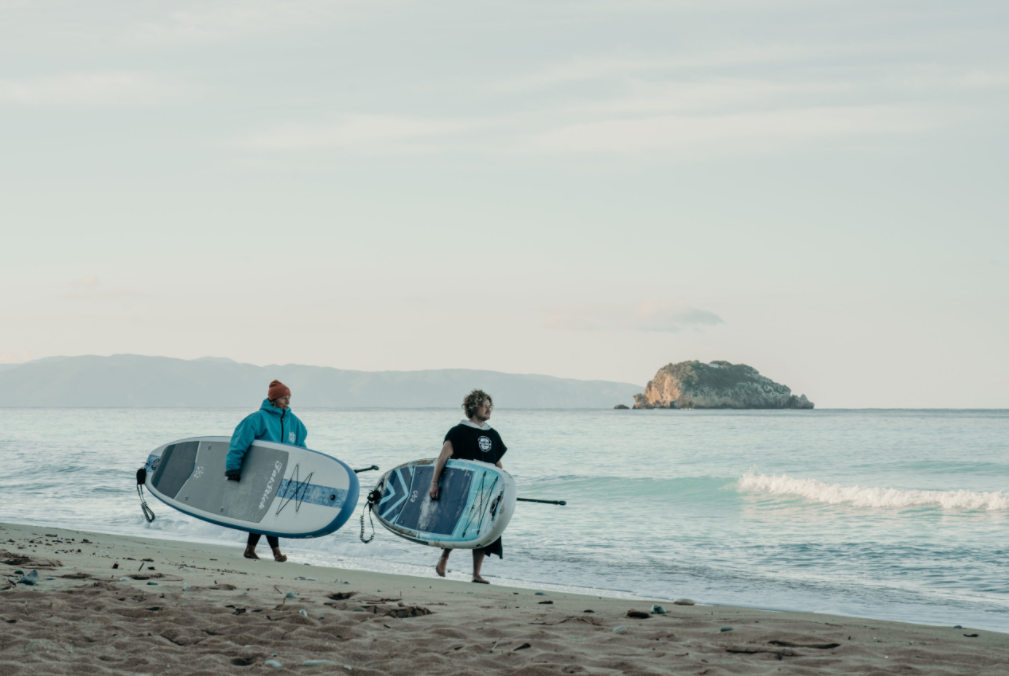 PURE ART 10’6 INFLATABLE PADDLE BOARD SUP PACKAGE