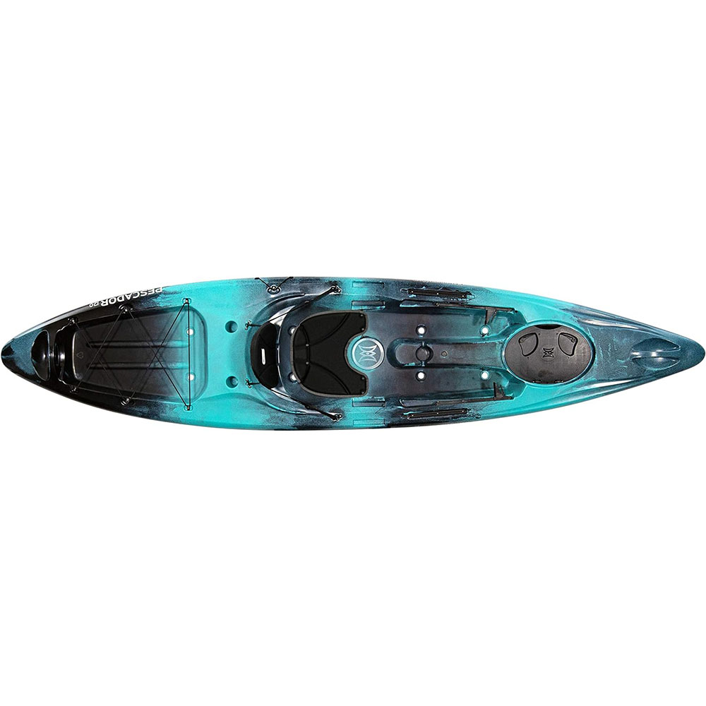 Perception Pescador 12 | Sit on Top Fishing Kayak with Front Storage Well