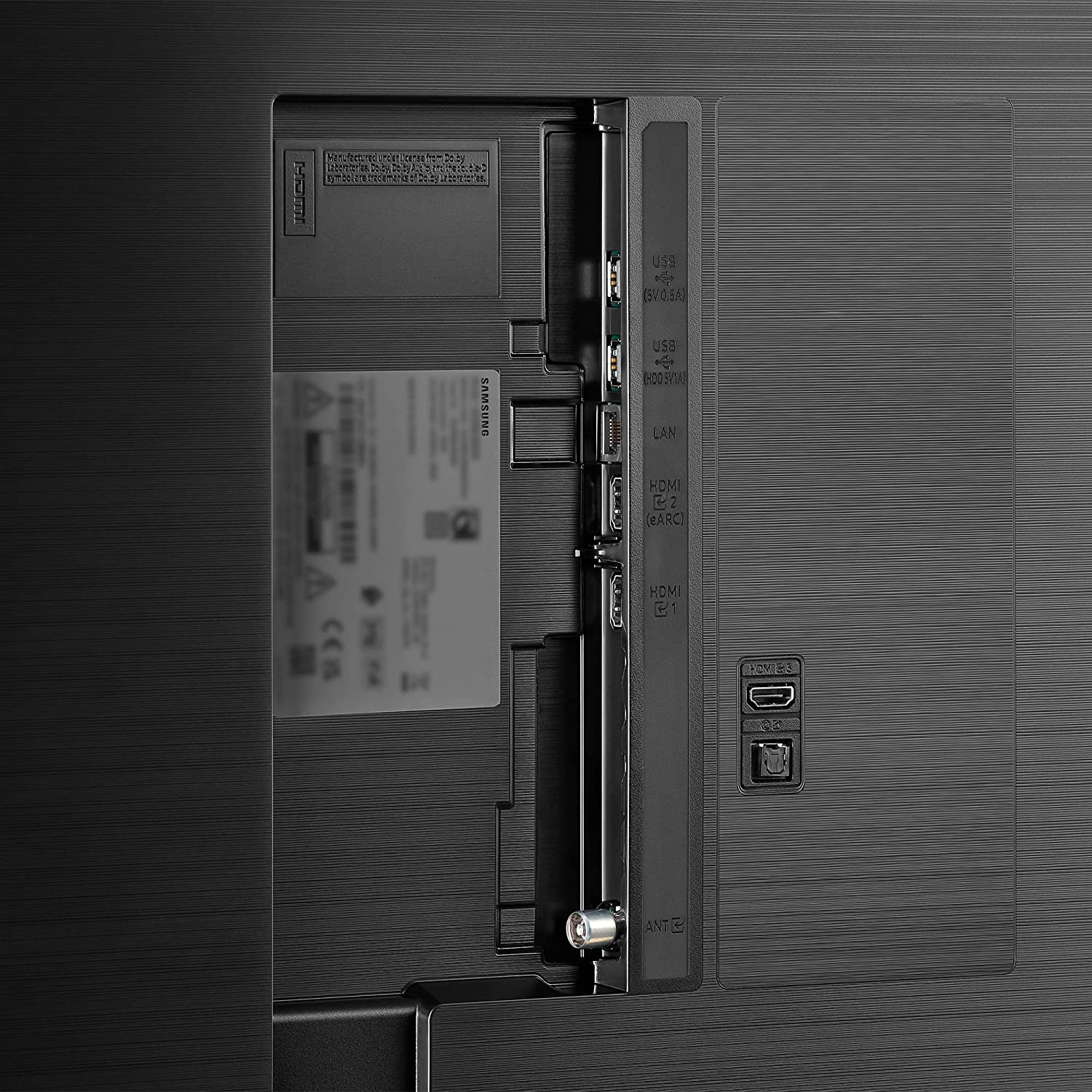 Samsung UE65CU8000 (2023) LED HDR 4K Ultra HD Smart TV, 65 inch with TVPlus, Black