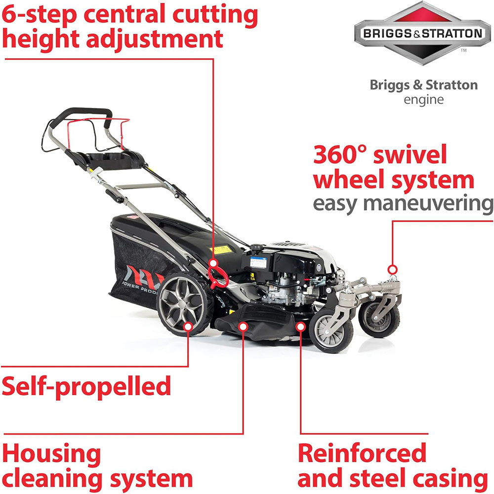 Benzin-Rasenmäher mit Antrieb NAX 4000S