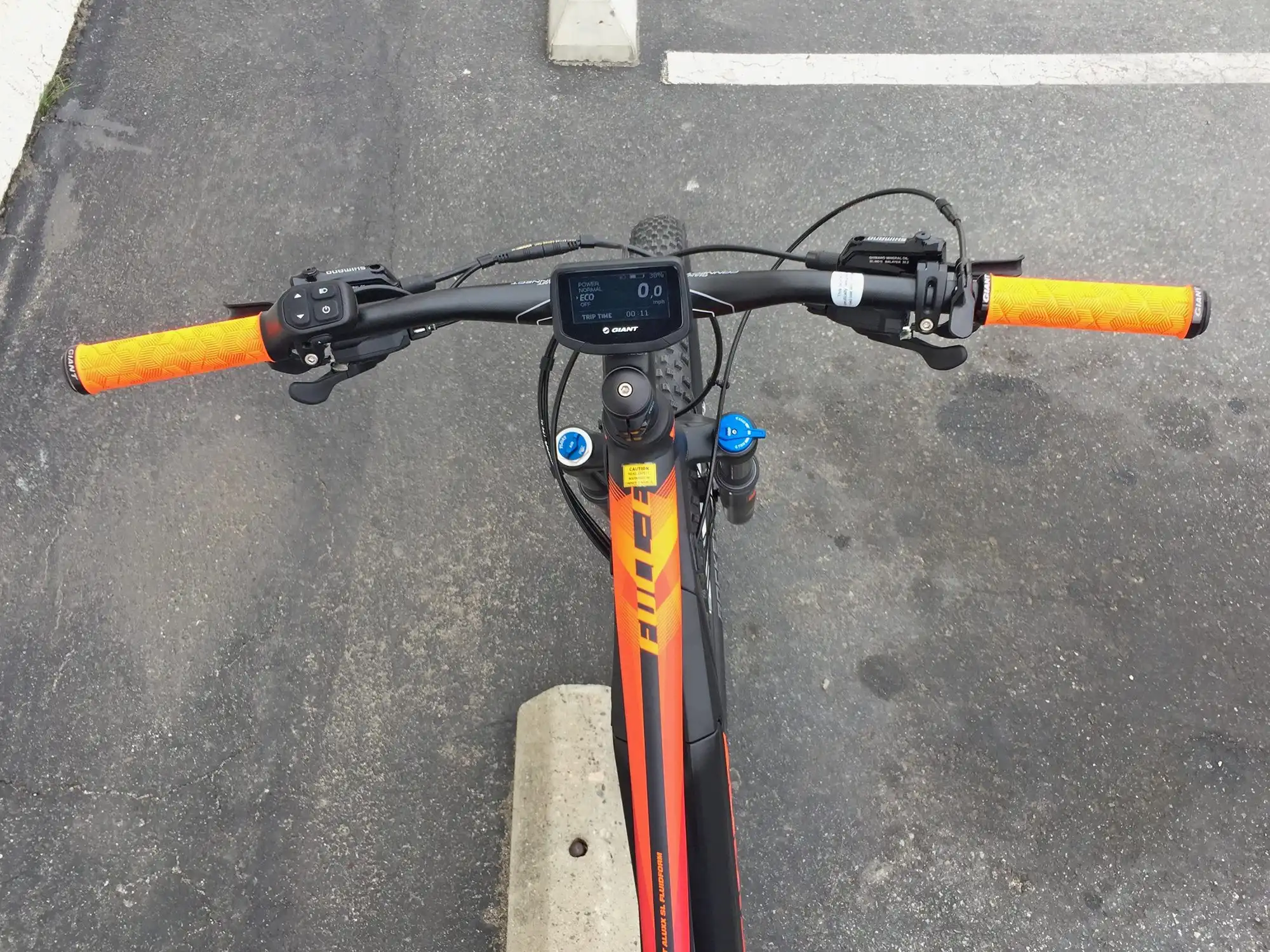 Giant Full E+1 Full Suspension Electric Mountain Bike.