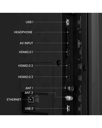 HISENSE 65A6GTUK (65 inch) 4K UHD Smart TV, with Dolby Vision HDR, DTS Virtual