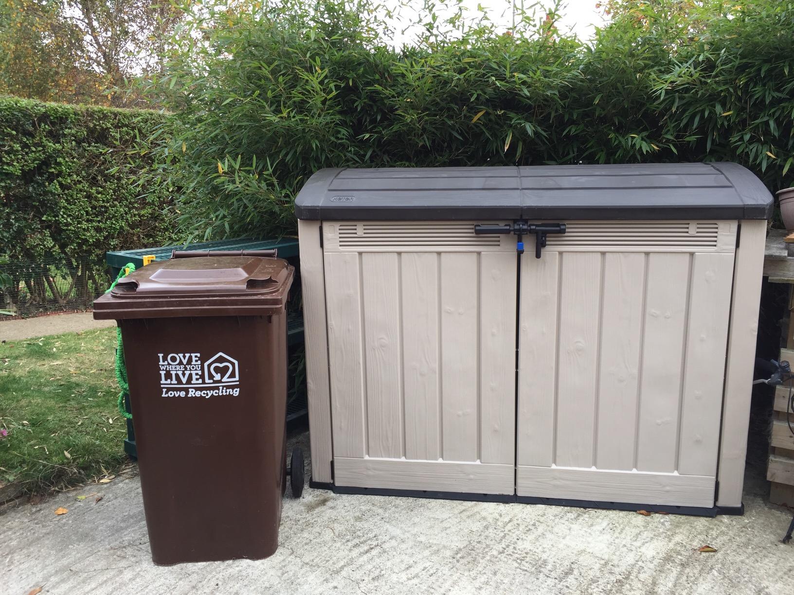 【Storage Shed】【BS】Keter Store-It Out Ultra Outdoor Garden Storage, Bike Shed, Bin Store and More