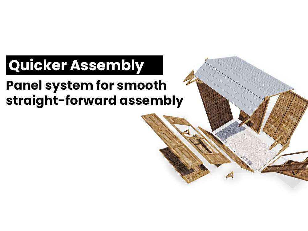 Outdoor Bar Shed - The Hangover Apex Garden Bar | 1.8x2.4 m