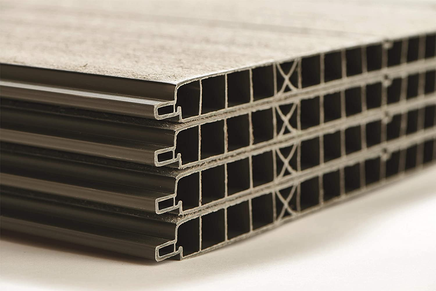 Keter Newton Outdoor Plastic Garden Storage Shed, Brown, 7.5 x 7 feet